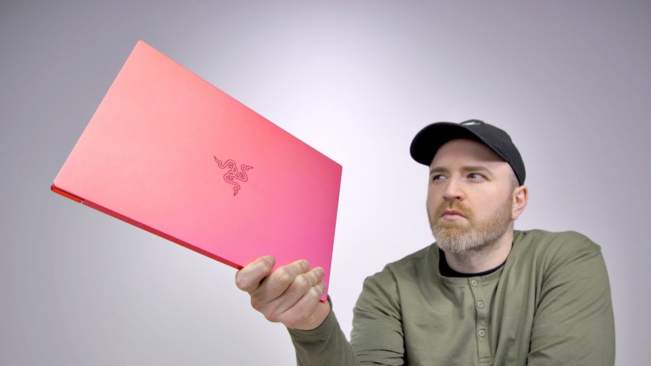 pink razer laptop